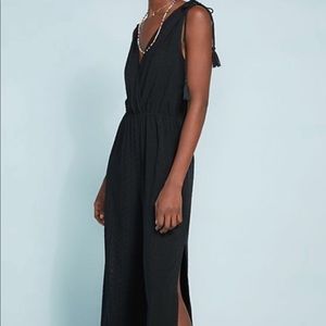 Anthropologie, Black Jumpsuit, Size L